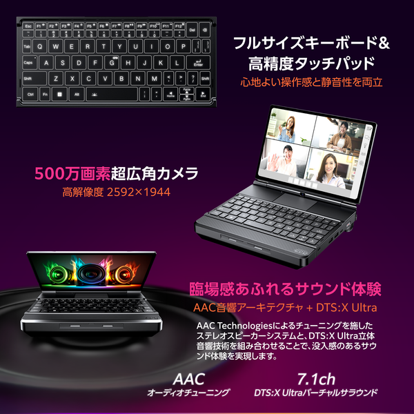 【先行予約/12月25日発売】GPD WIN Max 3（Ryzen Max+ 395/388）国内正規版