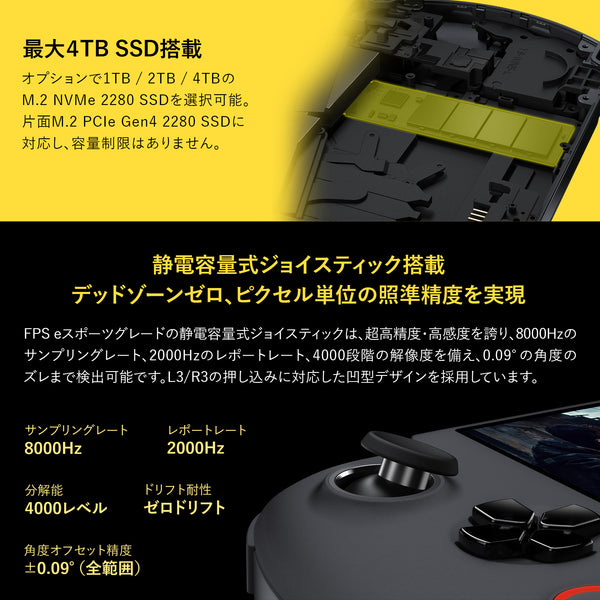 【先行予約/12月27日発売】GPD WIN 5 Ryzen Al Max+ 395/Al Max 385