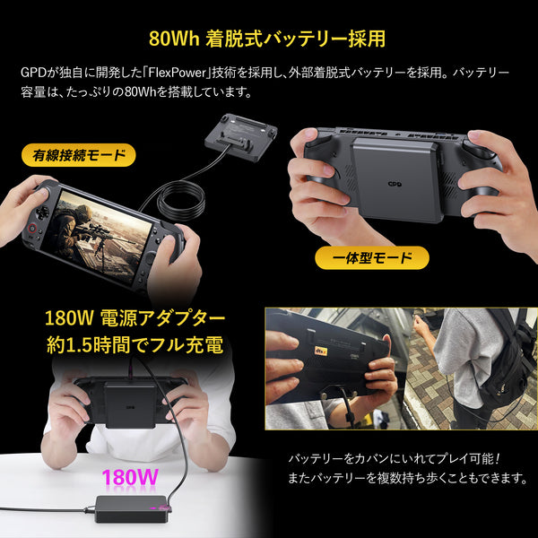 【先行予約/12月27日発売】GPD WIN 5 Ryzen Al Max+ 395/Al Max 385
