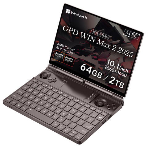 【先行予約】GPD WIN Max 2 2025（Ryzen AI 9 HX 370/64GB/2TB）国内正規版