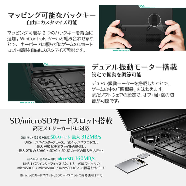 【先行予約】GPD WIN Max 2 2025（Ryzen AI 9 HX 370/64GB/2TB）国内正規版