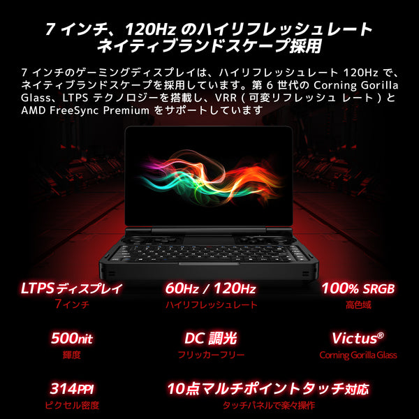 【先行予約★特典付き】GPD WIN Mini 2025（Ryzen AI 9 HX 370/Ryzen7 8840U）国内正規版 天空オリジナルパッケージ