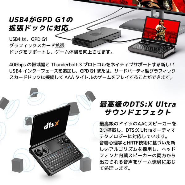 【先行予約★特典付き】GPD WIN Mini 2025（Ryzen AI 9 HX 370/Ryzen7 8840U）国内正規版 天空オリジナルパッケージ